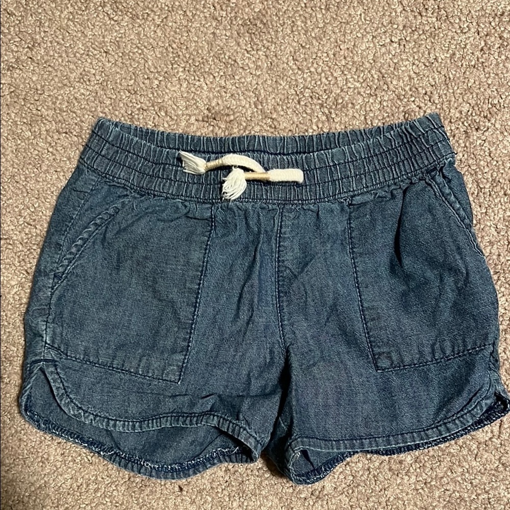 Okie Dokie Denim Blue Shorts